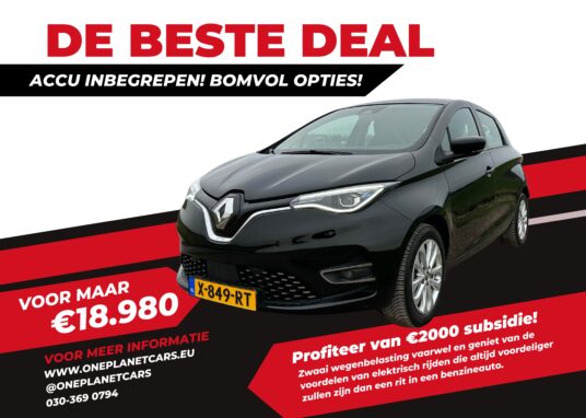 Renault Zoë R135 Intens✨Koop accu!